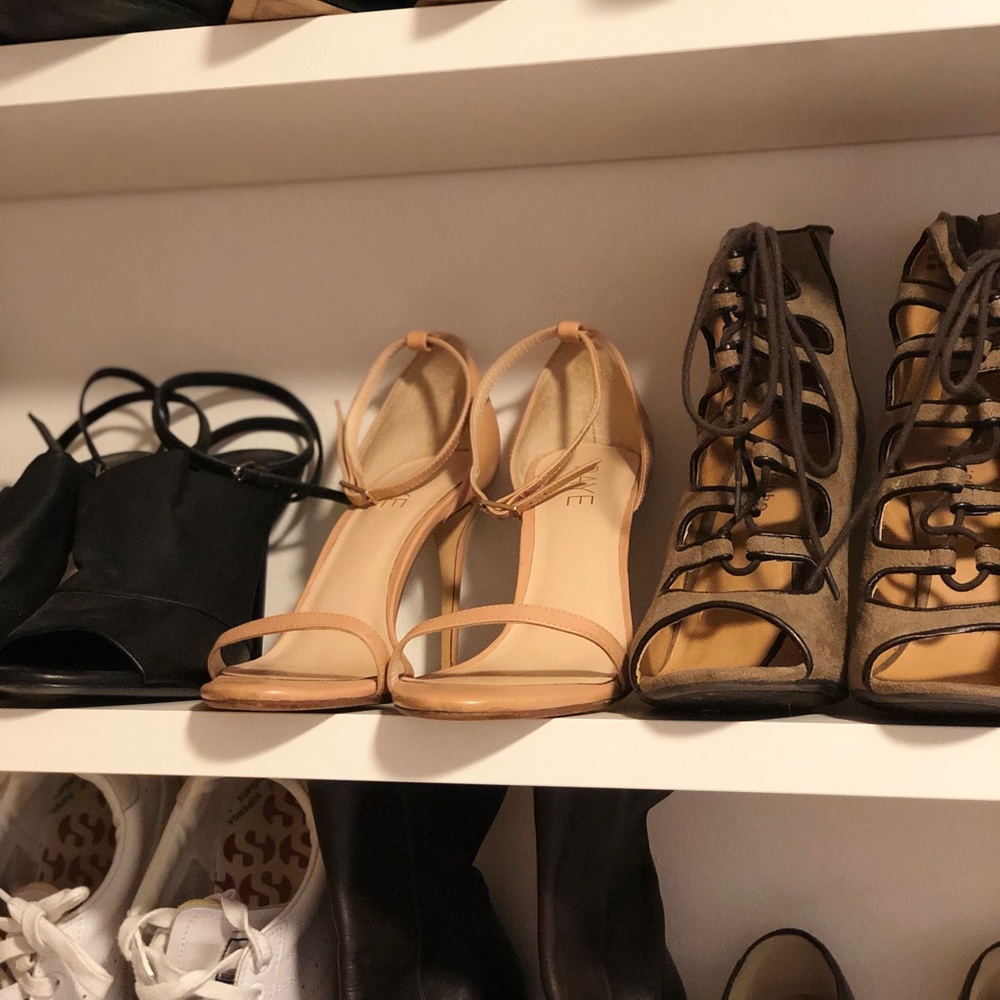 RAYE Blake Heel in Nude Size 9 US